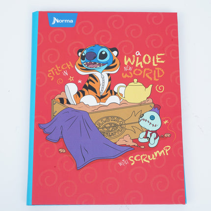 Libreta. Stitch Durabook 90 hojas una línea