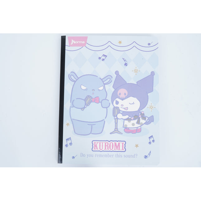 LIBRETA. KUROMI UNA LINEA 100 HOJAS