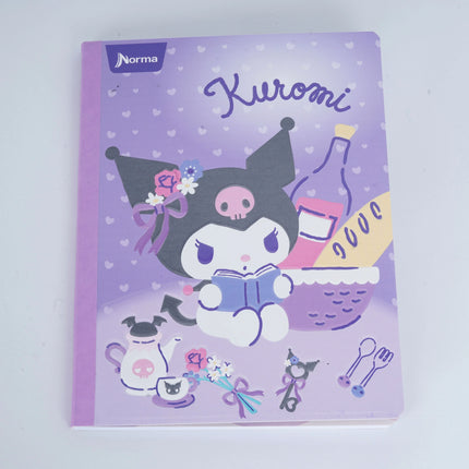 LIBRETA. KUROMI UNA LINEA 100 HOJAS