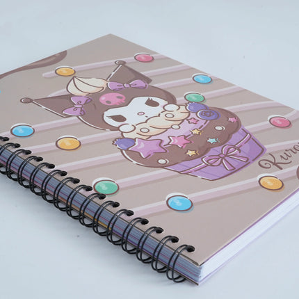 LIBRETA. KUROMI <6MATER.> ARGOLLADA MED 150H