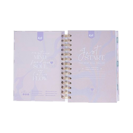 Agenda. 2026 kit diaria flowers