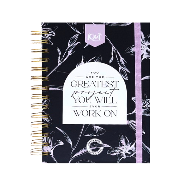 AGENDA. 2026 KIUT DIARIA BLACK AND WHITE