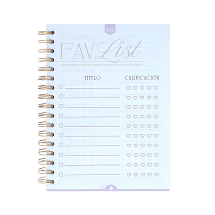 Agenda. Kit permanente enjoy the little