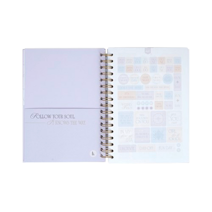 Agenda. Kit permanente trust the timing