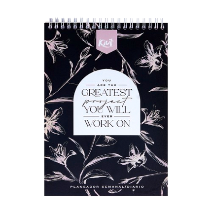 Planificador. Kit 2026 black and white