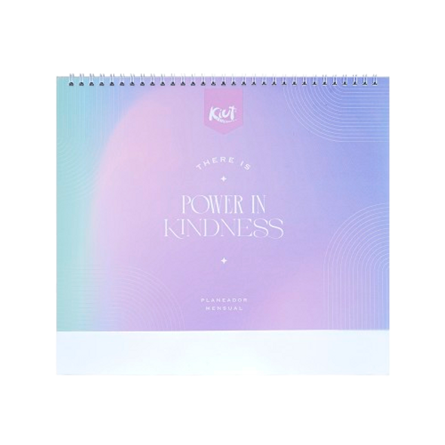 PLANEADOR MENSUAL KIUT 2026 BLACK WHITE