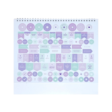 Planeador mensual kit 2026 Black White