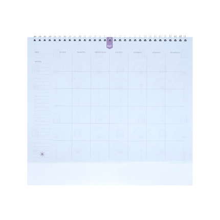 Planeador mensual kit 2026 Black White