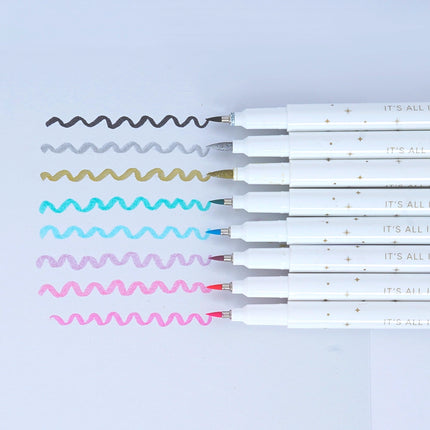 KIT. CALIGRAFIA MINIBRUSH - FINELINER