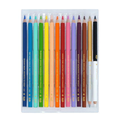 COLORES. KIUT 14CT X 16 COLORES