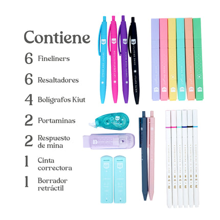 KIT. KIUT ESCRITURA 22CT
