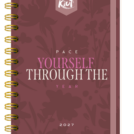 AGENDA. 2027 DIARIA KIUT PACE YOURSELF THROUG H THE YEAR