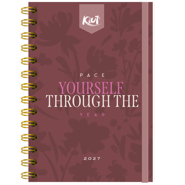 AGENDA. 2027 DIARIA KIUT PACE YOURSELF THROUG H THE YEAR