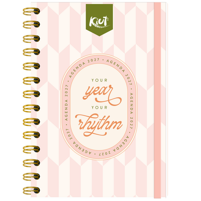 AGENDA. 2027 DIARIA KIUT YOUR YEAR YOUR RHYTH M