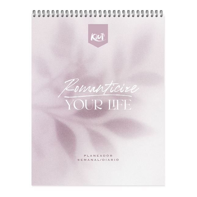 PLANEADOR. 2027 SEMANAL/DIARIO KIUT ROMANTICI ZE YOUR LIFE