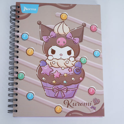 LIBRETA. KUROMI <4MATER.> ARGOLLADA GRD 100H