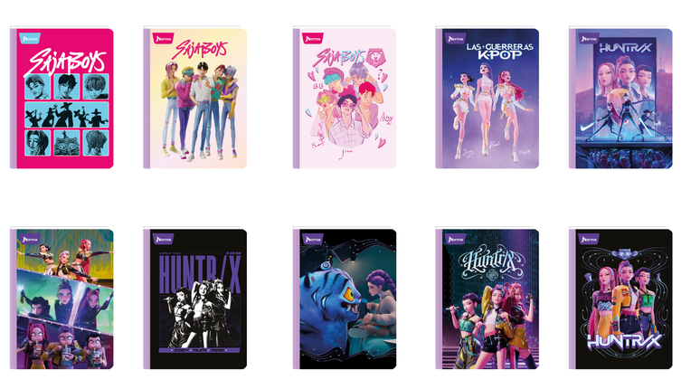 LIBRETA. KPOP DOBLE LINEA 100H