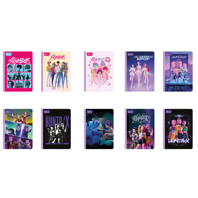 LIBRETA. KPOP DOBLE LINEA 100H