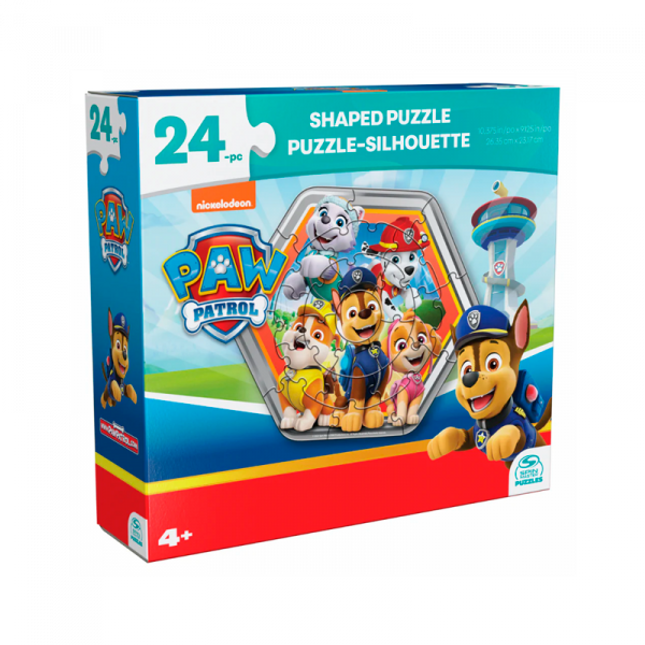 Rompecabezas. C/forma personajes surtidos