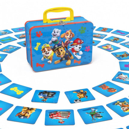 PAW PATROL. JUEGO DE MEMORIA MINI LATA