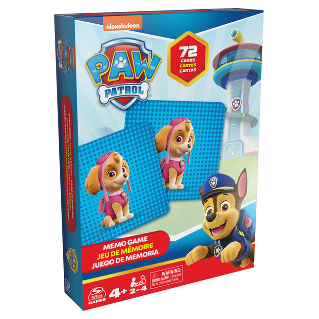 Paw Patrol. Memoria de 72 pus