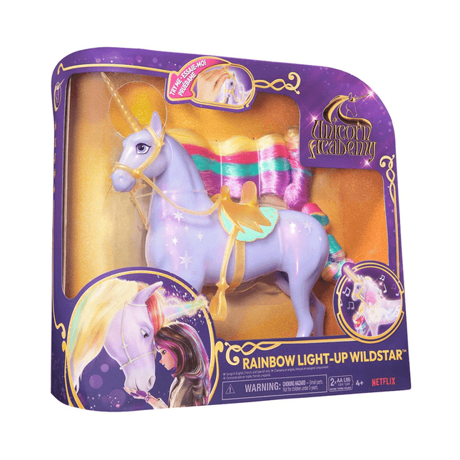 Único academia. Unicornio militar c/luces