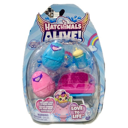 HATCHIMALS ALIVE. SILLA DE COMIDA