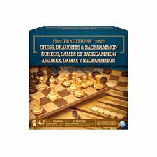 Juego De Mesa. Ajedrez, damas Y backgammon
