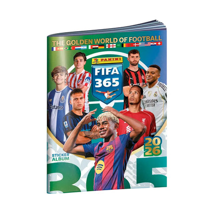 ALBUM 2026: FIFA 365. EL MUNDO DORADO DEL FUT BOL
