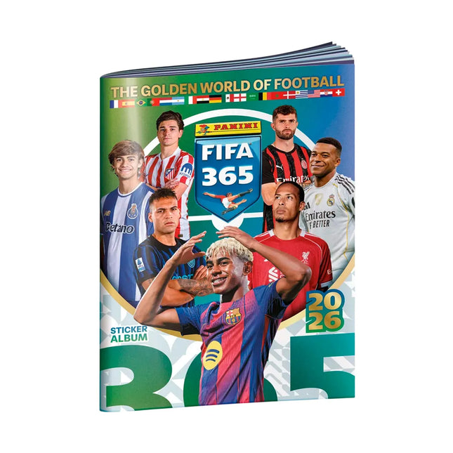 ALBUM 2026: FIFA 365. EL MUNDO DORADO DEL FUT BOL