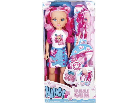 Nancy. Cabello rosa burbuja de verano