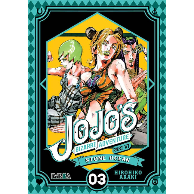 Jojo'S Bizarre Adventure parte 6: Stone Ocean 3