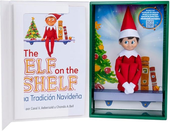 The elf on the shelf. Duende niño + libro