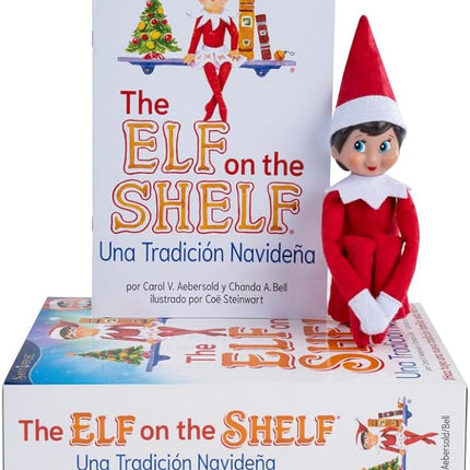 The elf on the shelf. Duende niña + libro