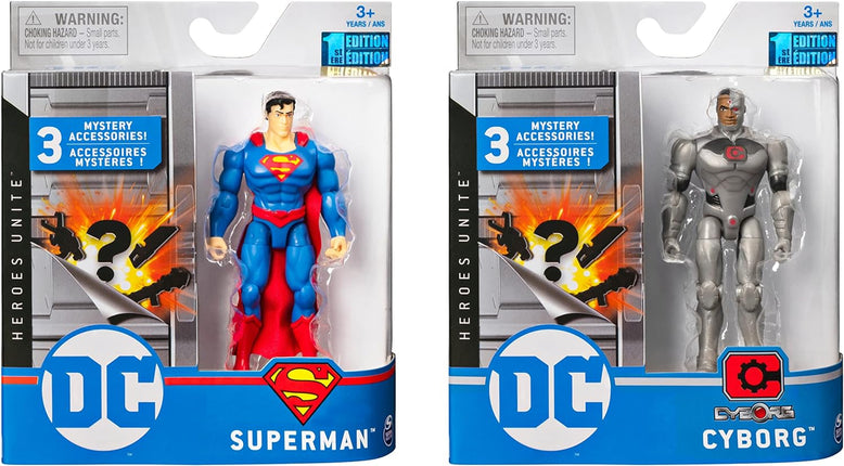 DC. Figura básica 4¨ combo