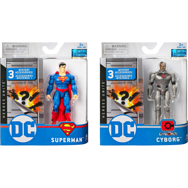 DC. Figura básica 4¨ combo
