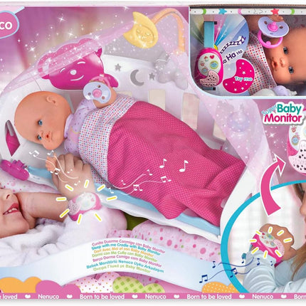 Nenuco. Cuna duerme conmigo con baby monitor
