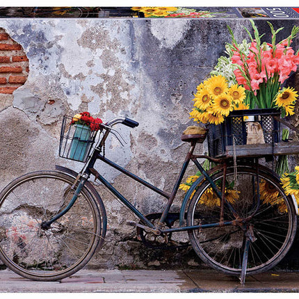 ROMPECABEZAS 500PZAS. BICICLETA CON FLORES