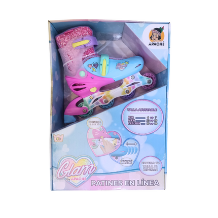 Patines. Glam ajustable talla 35-38