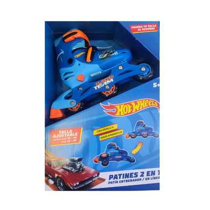 Patines. Ajustable Hot Wheels talla 31-34