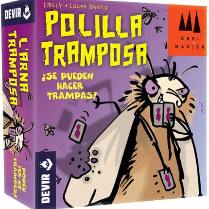 JUEGO DE MESA. BICHOS POLILLA TRAMPOSA