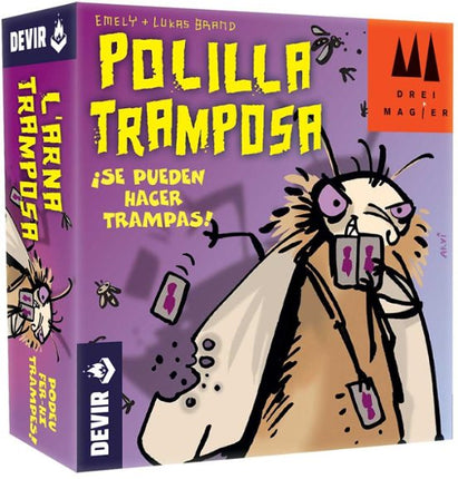 JUEGO DE MESA. BICHOS POLILLA TRAMPOSA