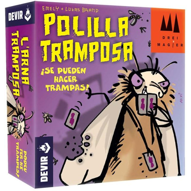 JUEGO DE MESA. BICHOS POLILLA TRAMPOSA