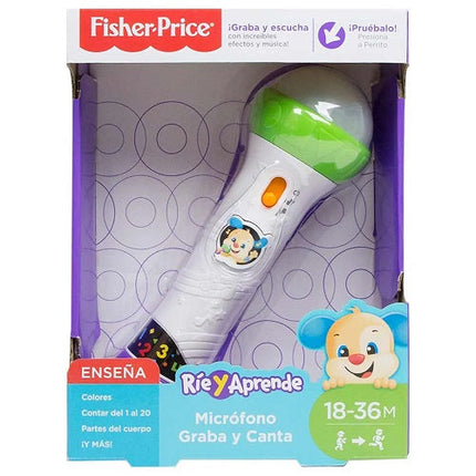 Fisher-price. Micrófono graba y canta