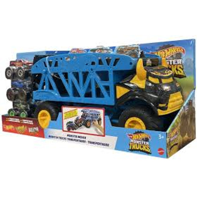 Camión Transportador De Monster Truck HOT MONSTER TRUCKS