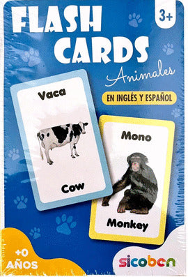 Flash Card. Acciones. Abc,Colores Y Formas
