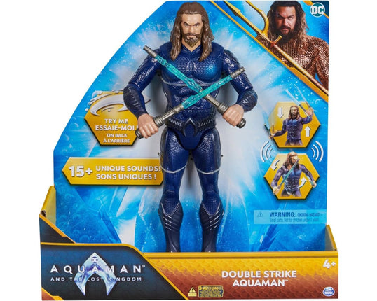 Dc. Aquaman Fig 12" con mecanismo