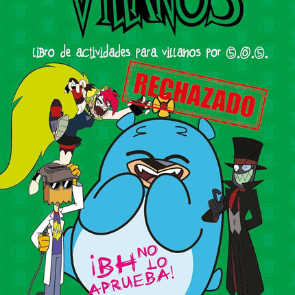 LIBRO DE ACTIVIDADES Y COLOREAR PARA VILLANOS POR 505