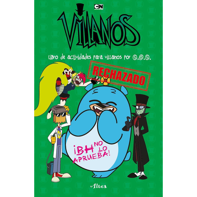 Libro de actividades y colorear para villanos por 505