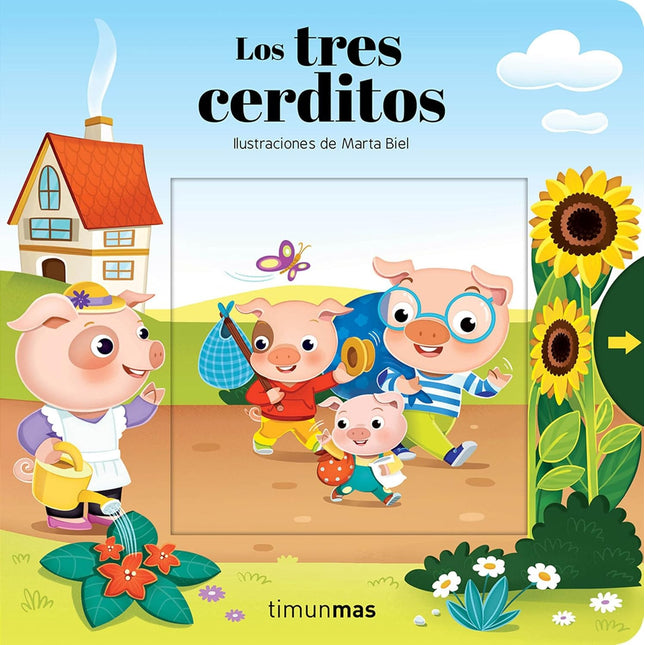 Los tres cerditos: cuentos clásicos con meca. Mismos